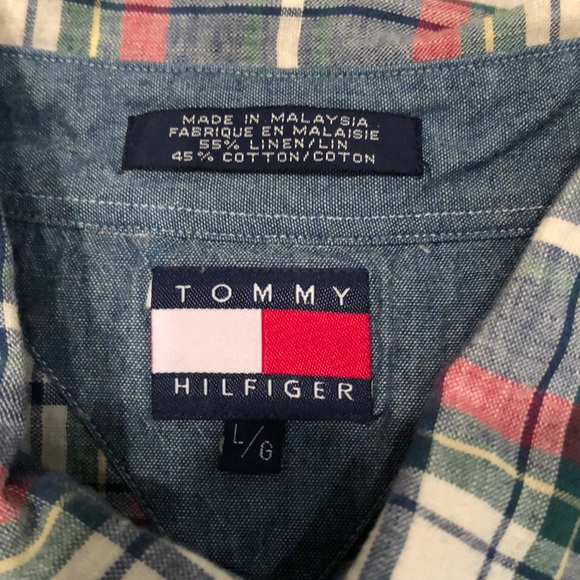 Tommy Hilfiger large button down shirt - Picture 2 of 9